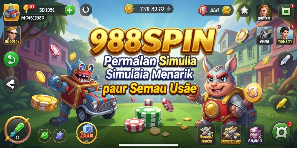 Screenshot dari gameplay 988SPIN yang menampilkan skenario simulasi yang mendebarkan.
