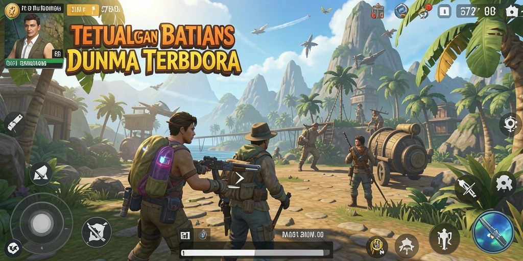 Screenshot C7890 menampilkan kebebasan menjelajahi dunia terbuka yang luas.