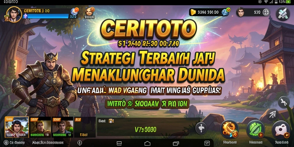 Gameplay seru CERITOTO dengan strategi menaklukkan lawan.