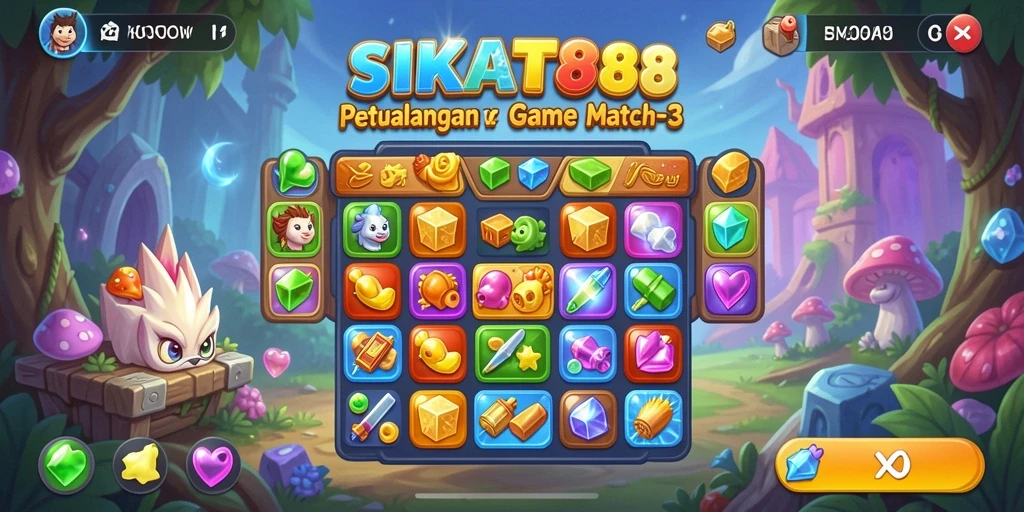 Tampilan gameplay SIKAT88 yang menantang dan mengasyikkan di layar.
