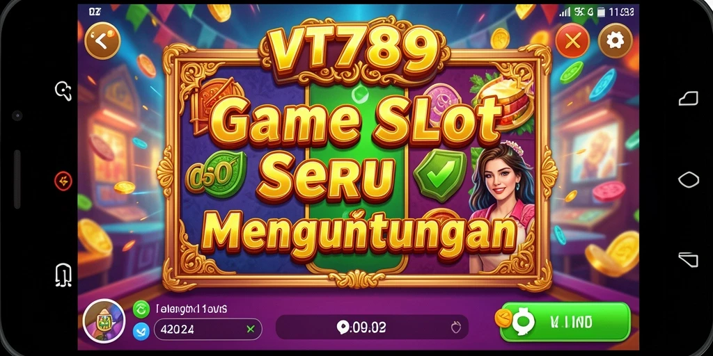 Tampilan gameplay Slot yang menarik dan penuh warna.