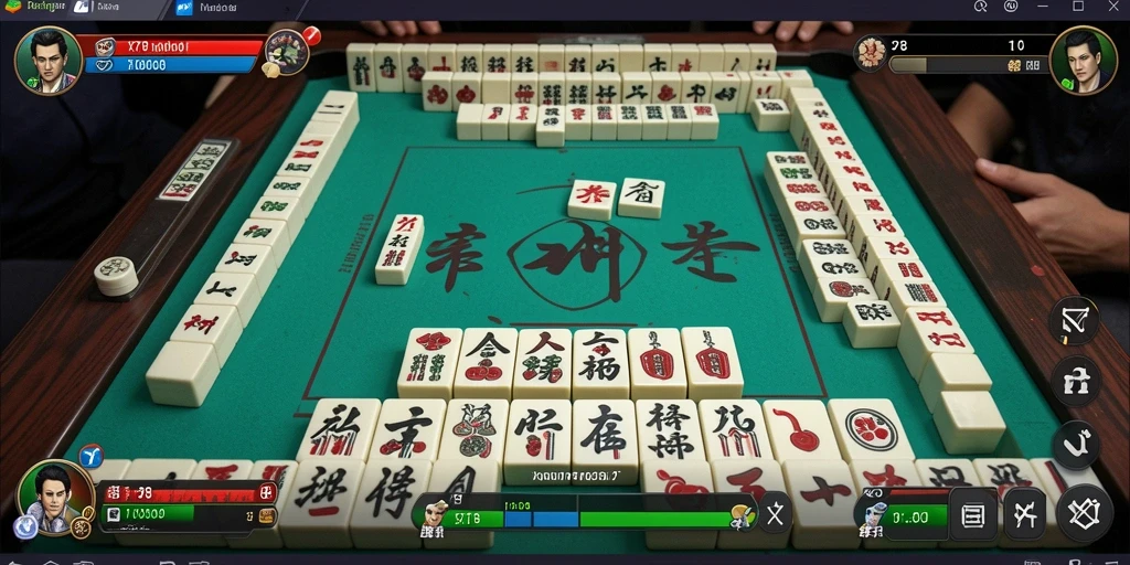 Tampilan gameplay Mahjong X78 yang menarik dan menyenangkan.